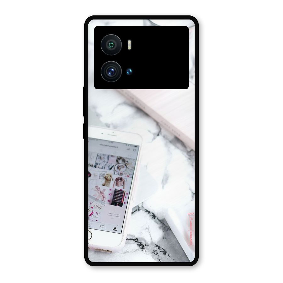 Make Up And Phone Metal Back Case for iQOO 9 Pro