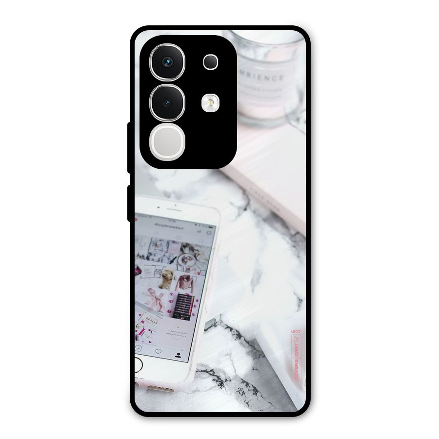 Make Up And Phone Metal Back Case for iQOO Z10x