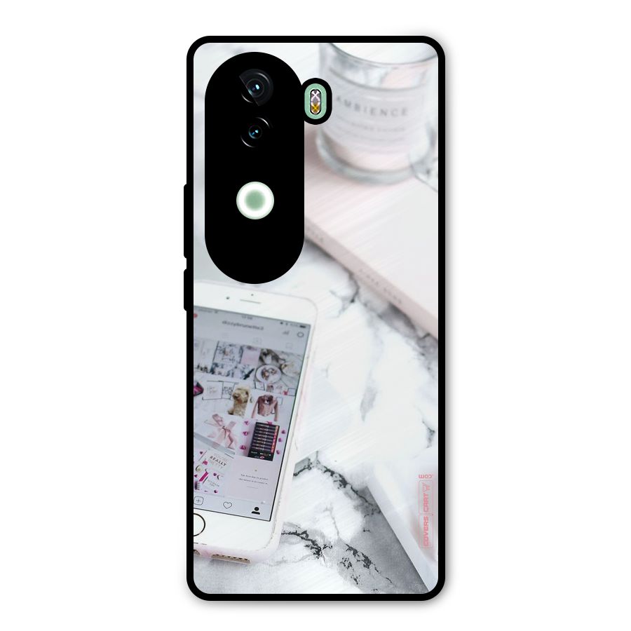 Make Up And Phone Metal Back Case for iQOO Z9s