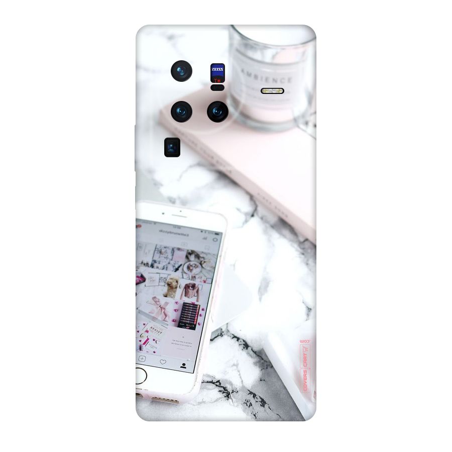 Make Up And Phone Original Polycarbonate Back Case for Vivo X80