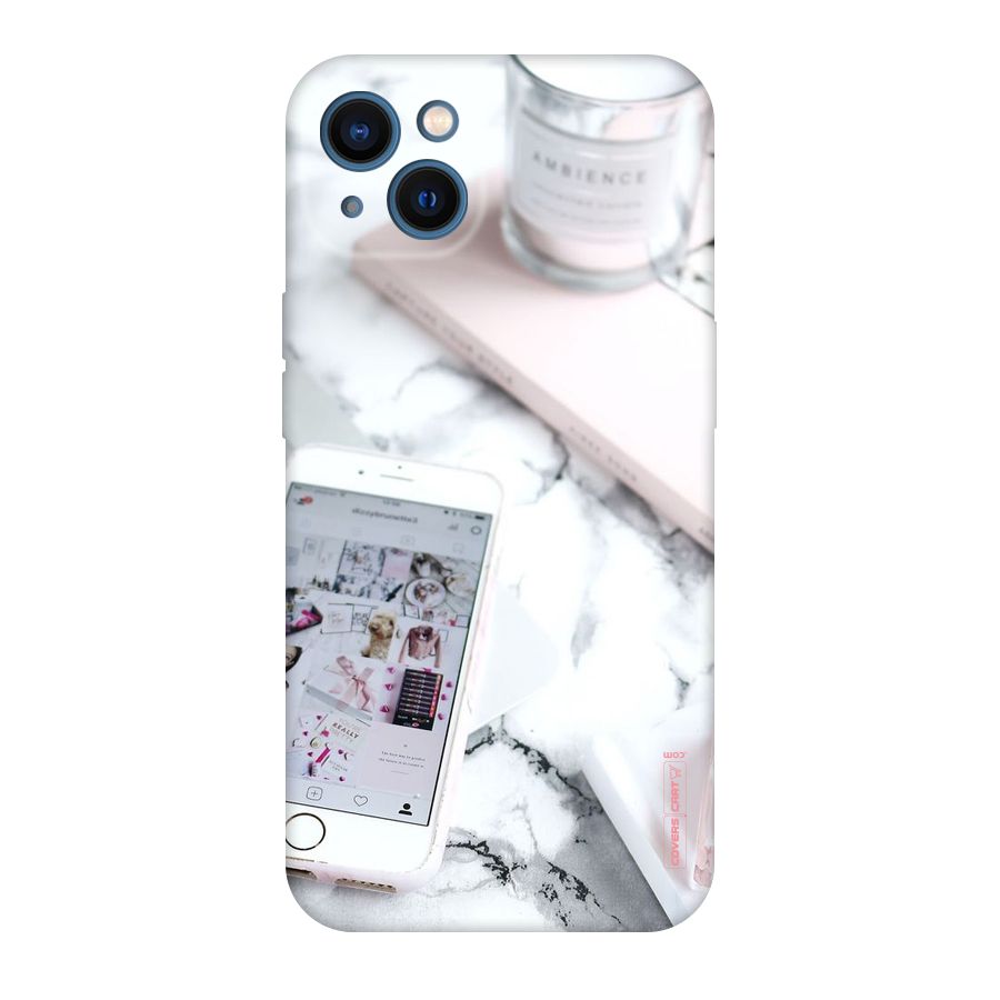 Make Up And Phone Original Polycarbonate Back Case for iPhone 13