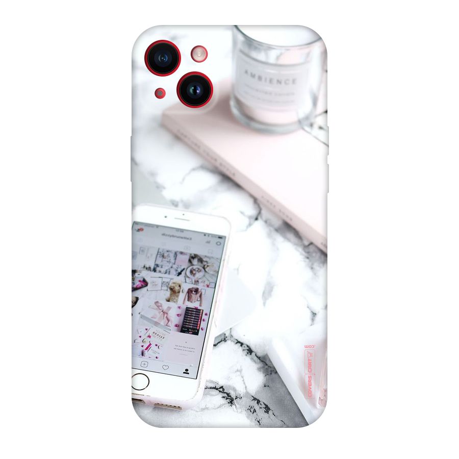 Make Up And Phone Original Polycarbonate Back Case for iPhone 14 Plus