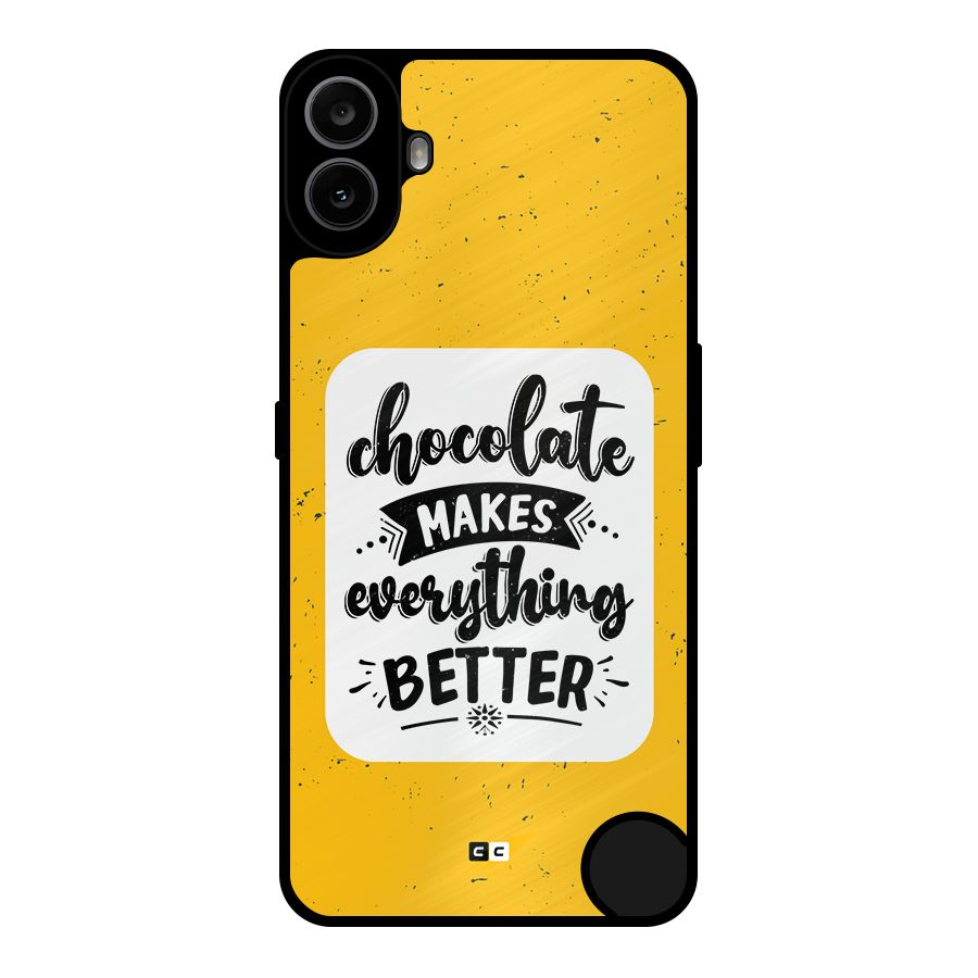 Makes Everything Better Metal Back Case for Nothing CMF Phone 1