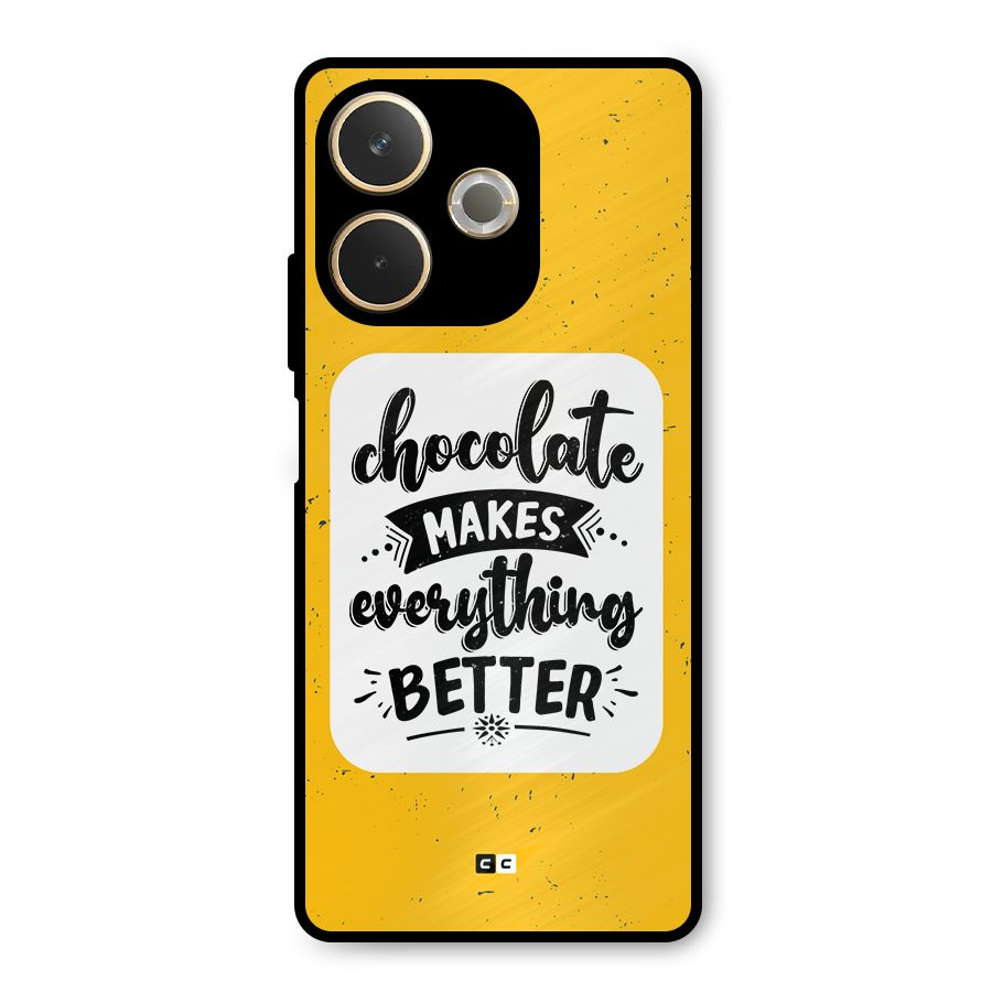 Makes Everything Better Metal Back Case for Oppo A5 Pro