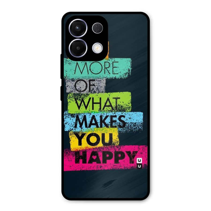 Makes You Happy Metal Back Case for Oppo K13