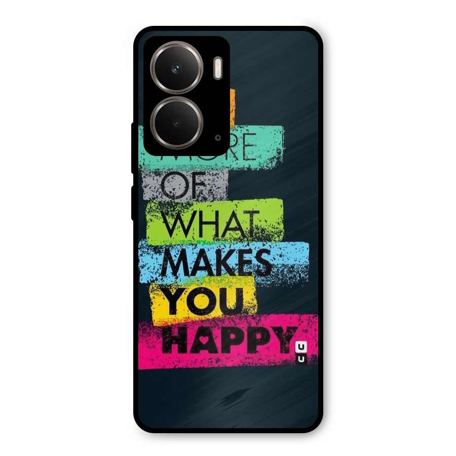 Makes You Happy Metal Back Case for Realme P3
