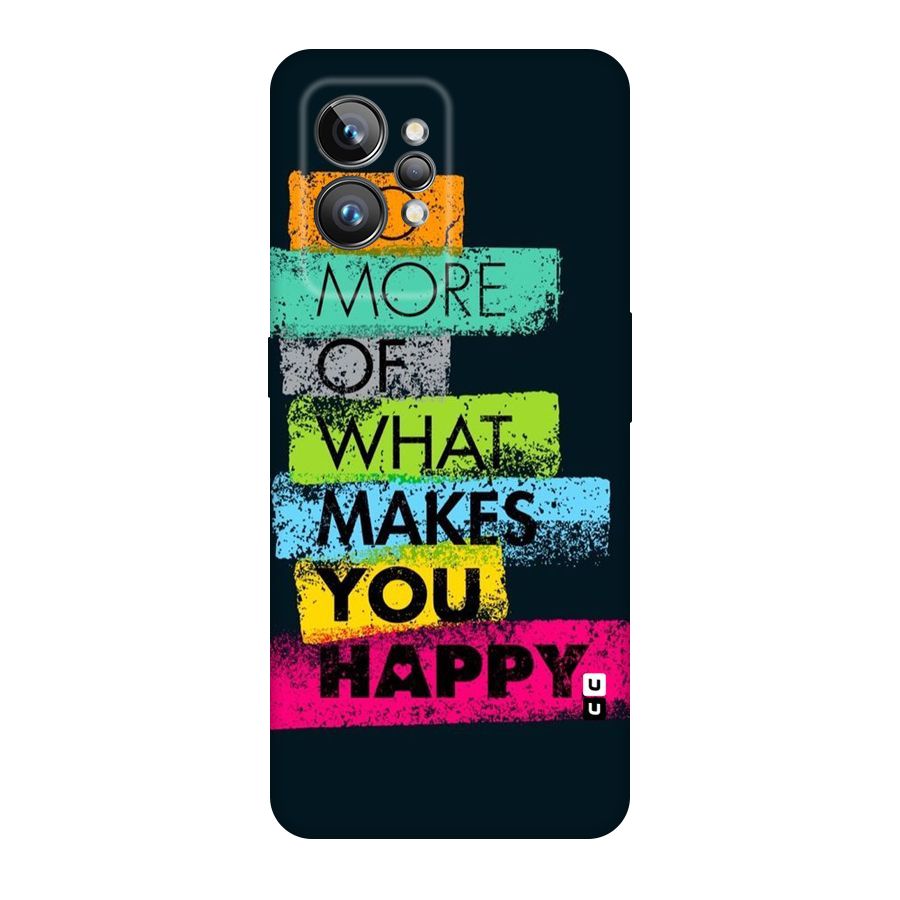 Makes You Happy Original Polycarbonate Back Case for Realme GT2 Pro