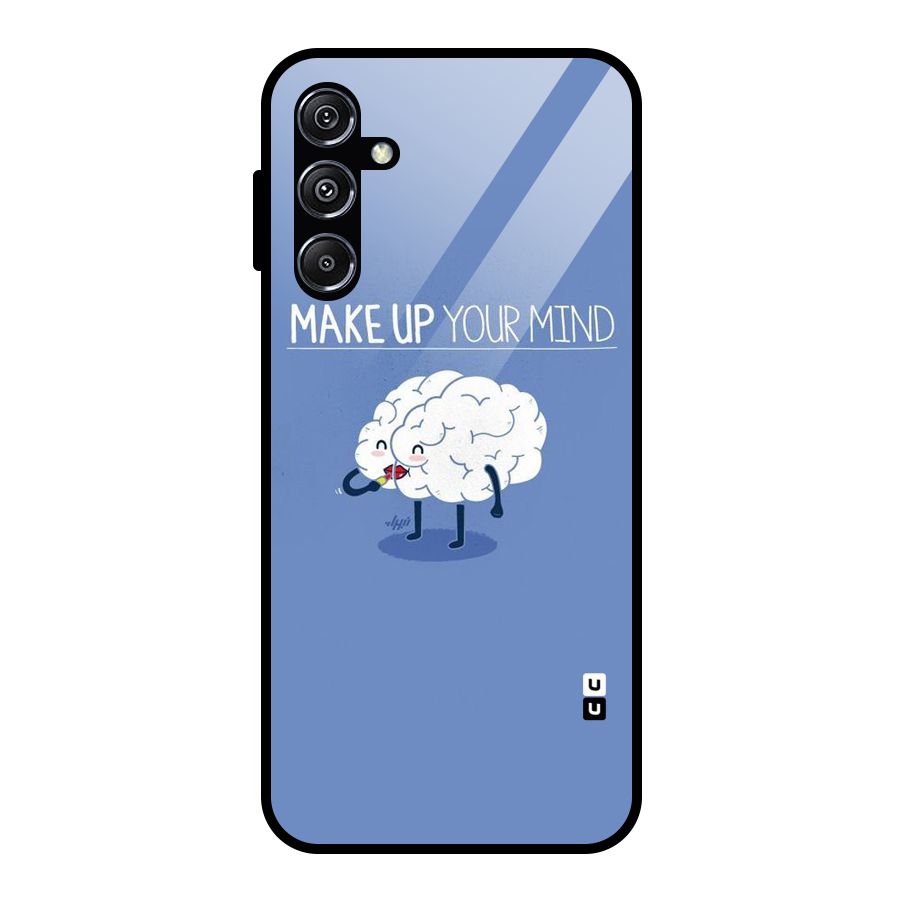 Makeup Your Mind Glass Back Case for Galaxy M34 5G