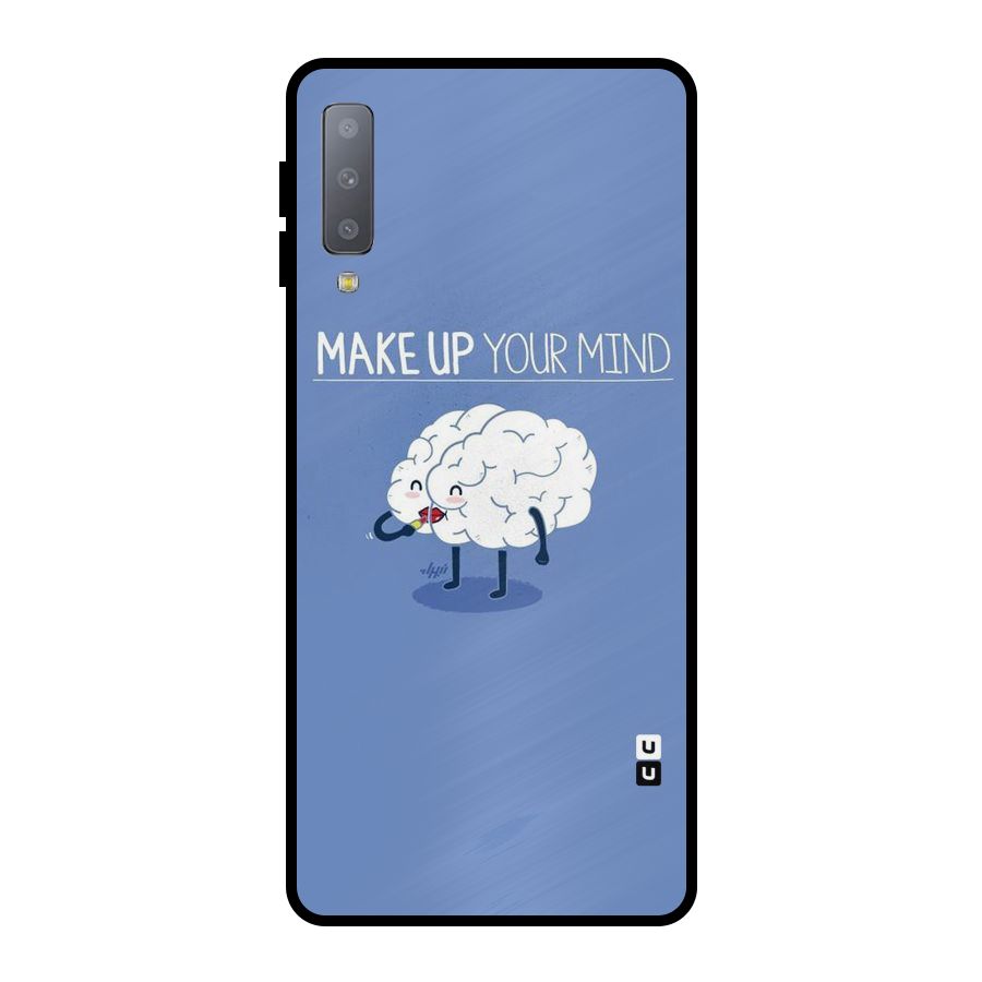 Makeup Your Mind Metal Back Case for Galaxy A7 (2018)
