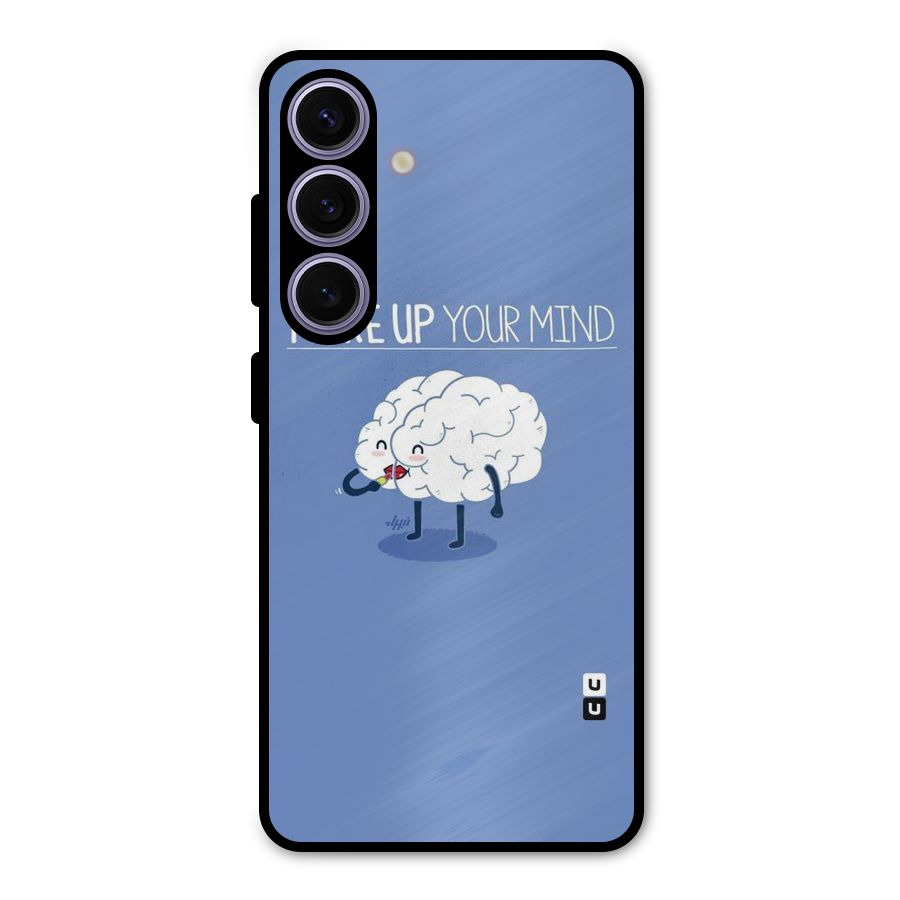 Makeup Your Mind Metal Back Case for Galaxy S24