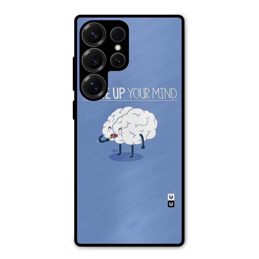 Makeup Your Mind Metal Back Case for Galaxy S25 Ultra
