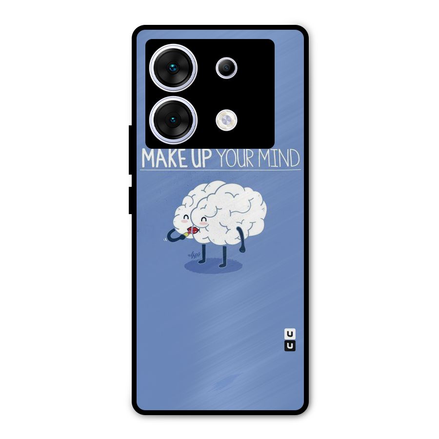 Makeup Your Mind Metal Back Case for Infinix Zero 30 5G