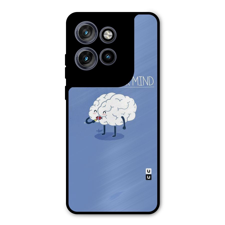 Makeup Your Mind Metal Back Case for Motorola Edge 50 Neo