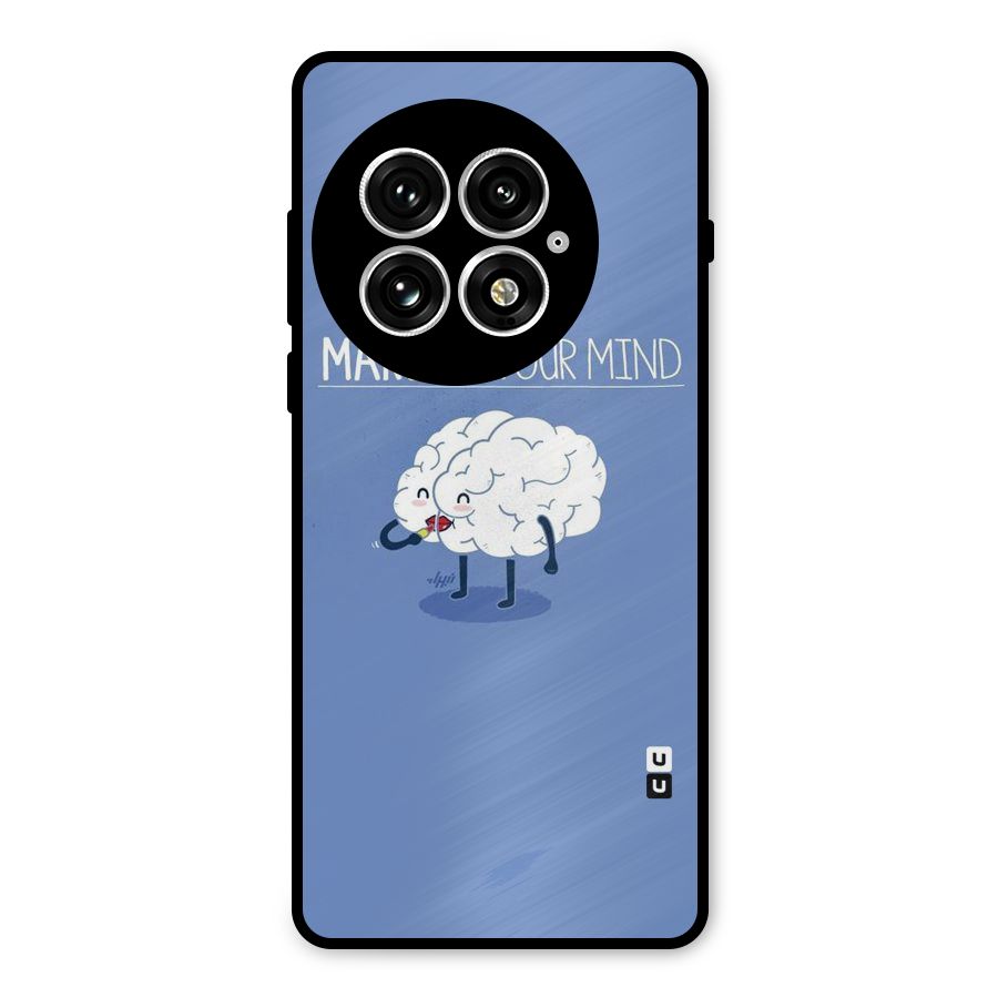 Makeup Your Mind Metal Back Case for OnePlus 13