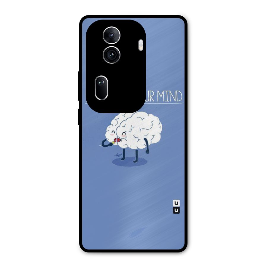 Makeup Your Mind Metal Back Case for Oppo Reno11 Pro 5G