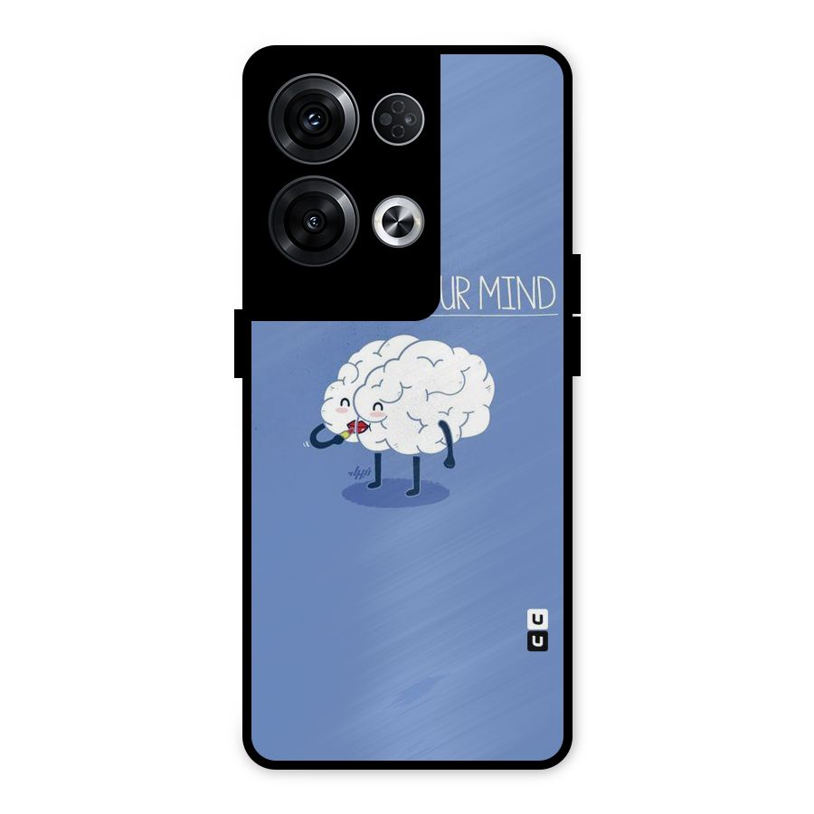 Makeup Your Mind Metal Back Case for Oppo Reno8 Pro 5G