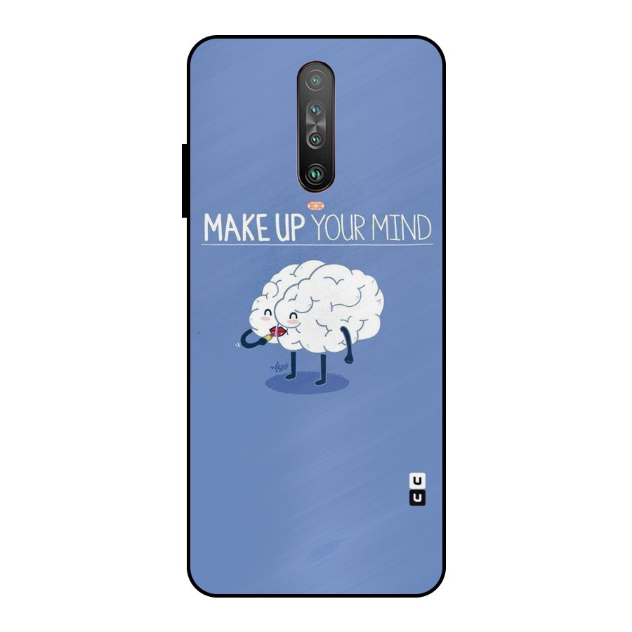Makeup Your Mind Metal Back Case for Poco X2