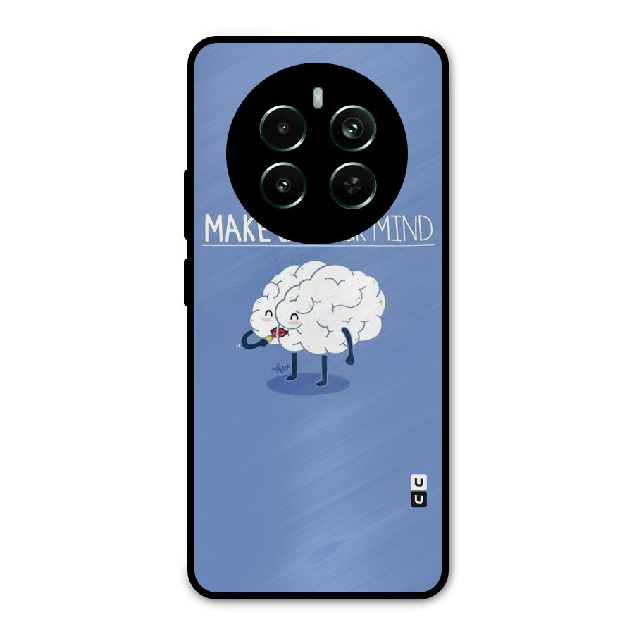 Makeup Your Mind Metal Back Case for Realme 12 Pro Plus