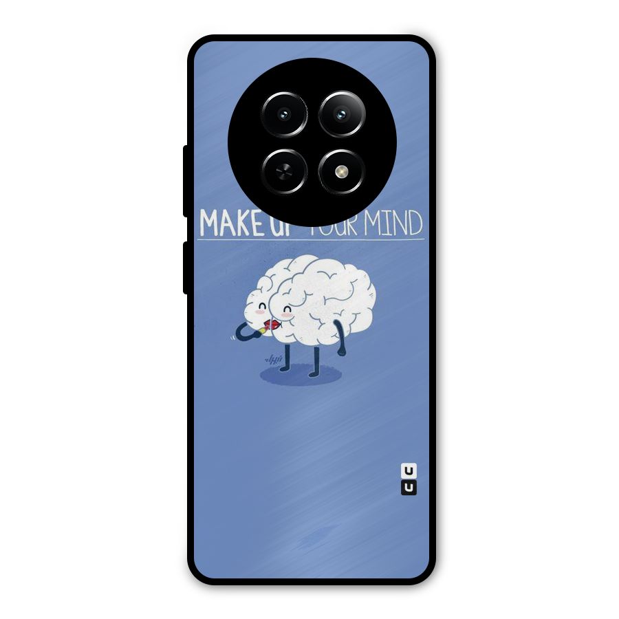 Makeup Your Mind Metal Back Case for Realme Narzo 70x 5G