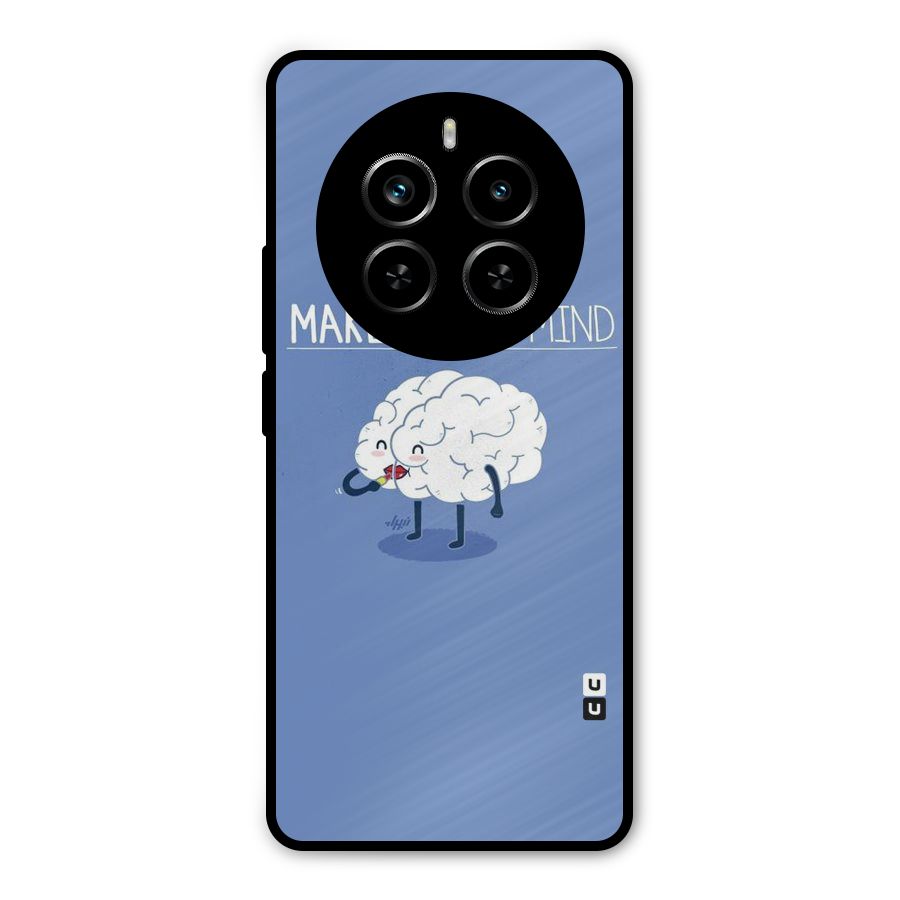 Makeup Your Mind Metal Back Case for Realme P1 Pro