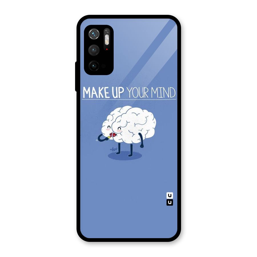 Makeup Your Mind Metal Back Case for Redmi Note 10T 5G
