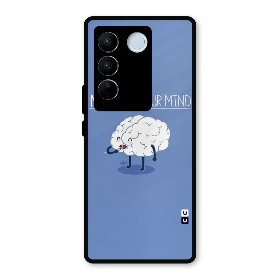 Makeup Your Mind Metal Back Case for Vivo V27 Pro