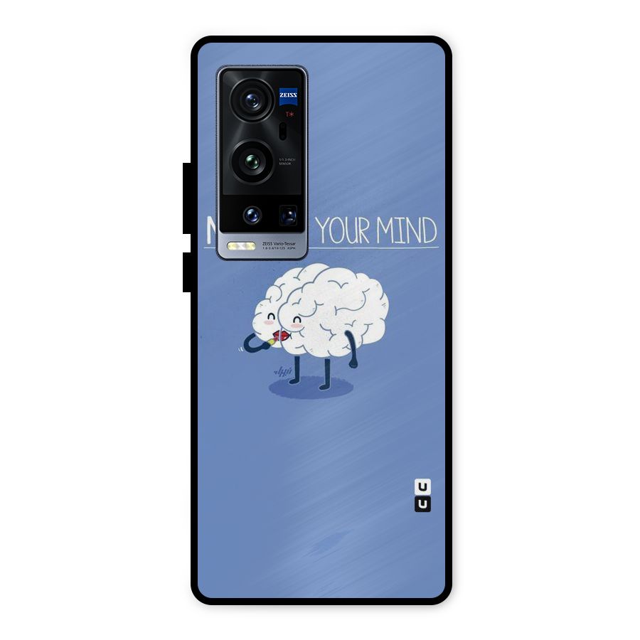 Makeup Your Mind Metal Back Case for Vivo X60 Pro Plus
