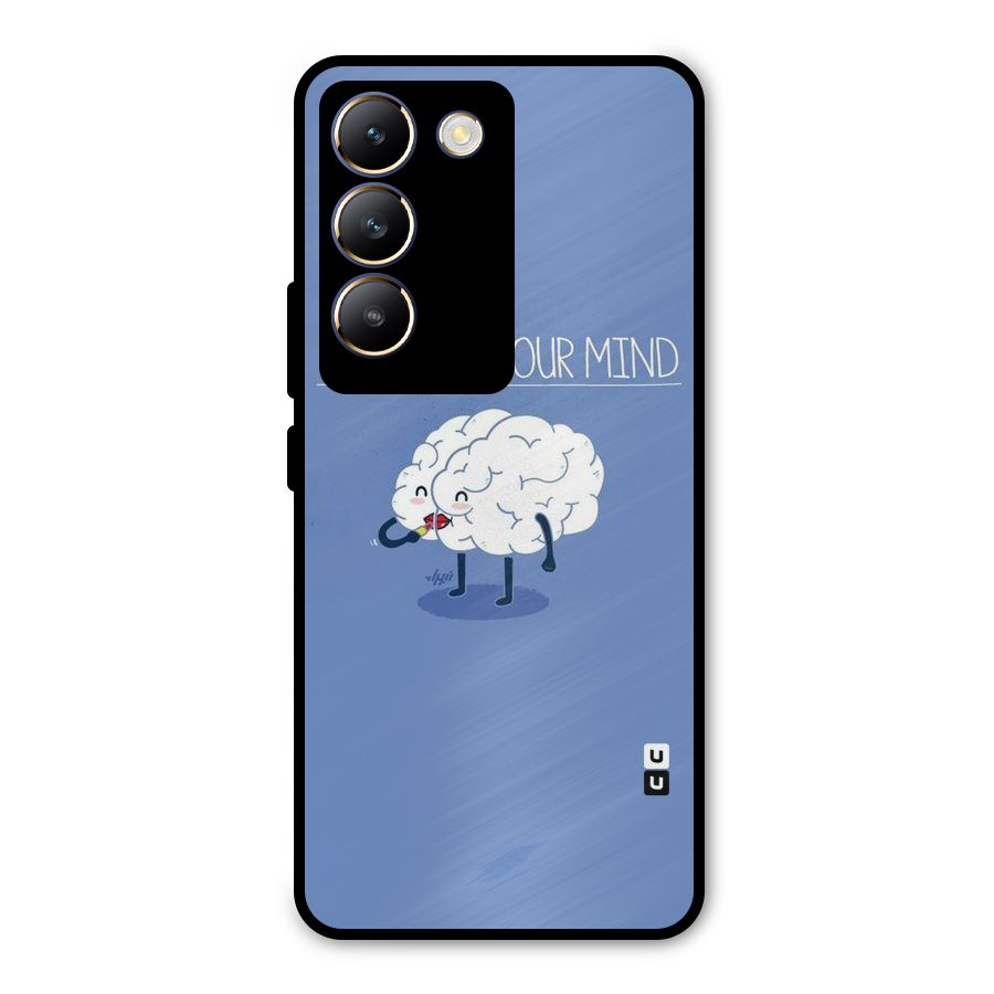 Makeup Your Mind Metal Back Case for Vivo Y200e