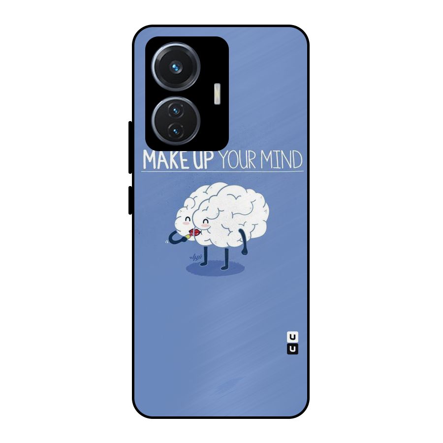 Makeup Your Mind Metal Back Case for iQOO Z6 44W