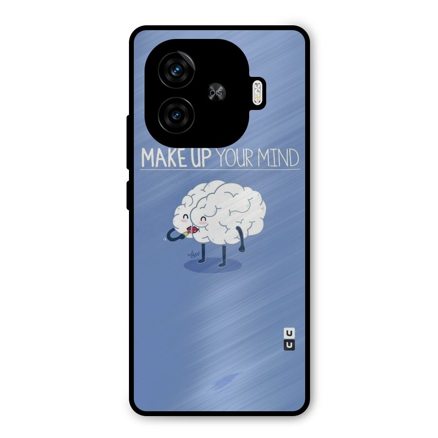 Makeup Your Mind Metal Back Case for iQOO Z9 Turbo