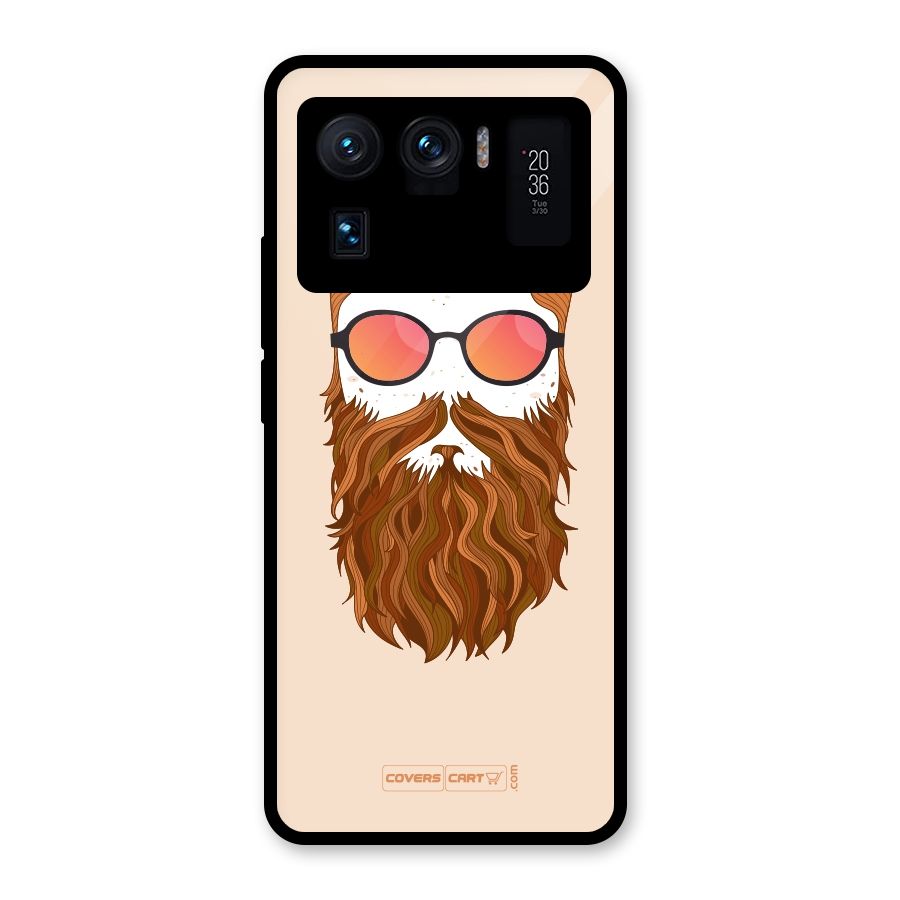 Man in Beard Glass Back Case for Mi 11 Ultra