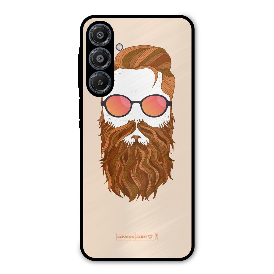 Man in Beard Metal Back Case for Galaxy A16 5G