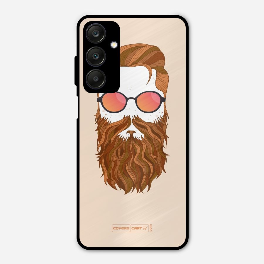 Man in Beard Metal Back Case for Galaxy A25 5G