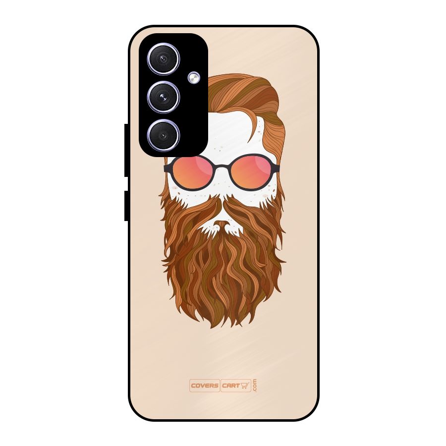 Man in Beard Metal Back Case for Galaxy A54