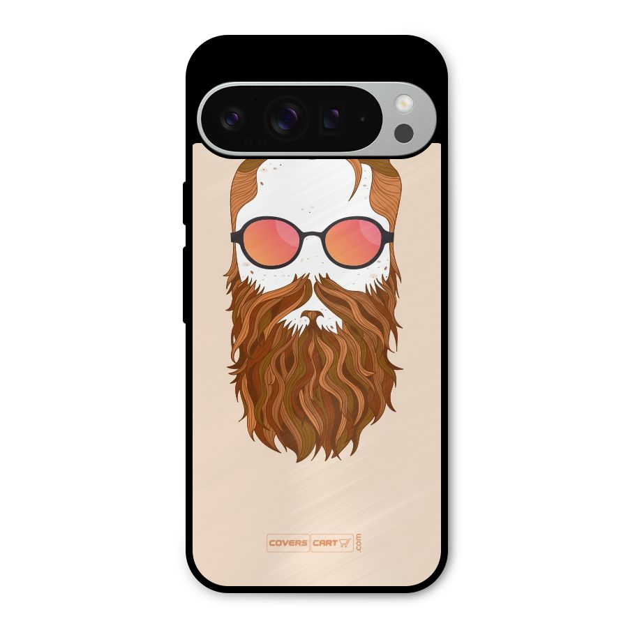 Man in Beard Metal Back Case for Google Pixel 9 Pro XL