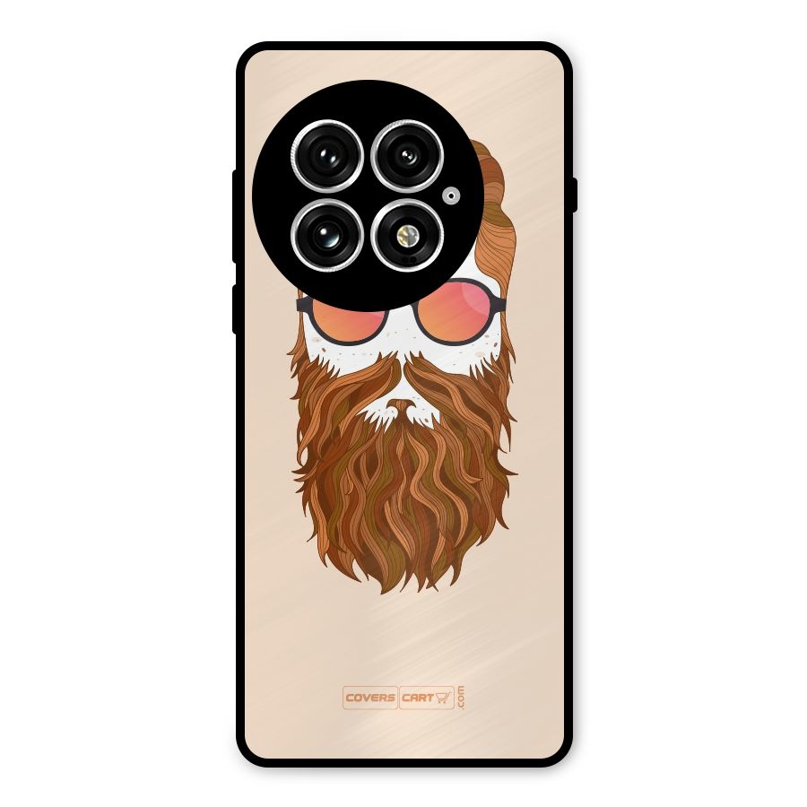 Man in Beard Metal Back Case for OnePlus 13