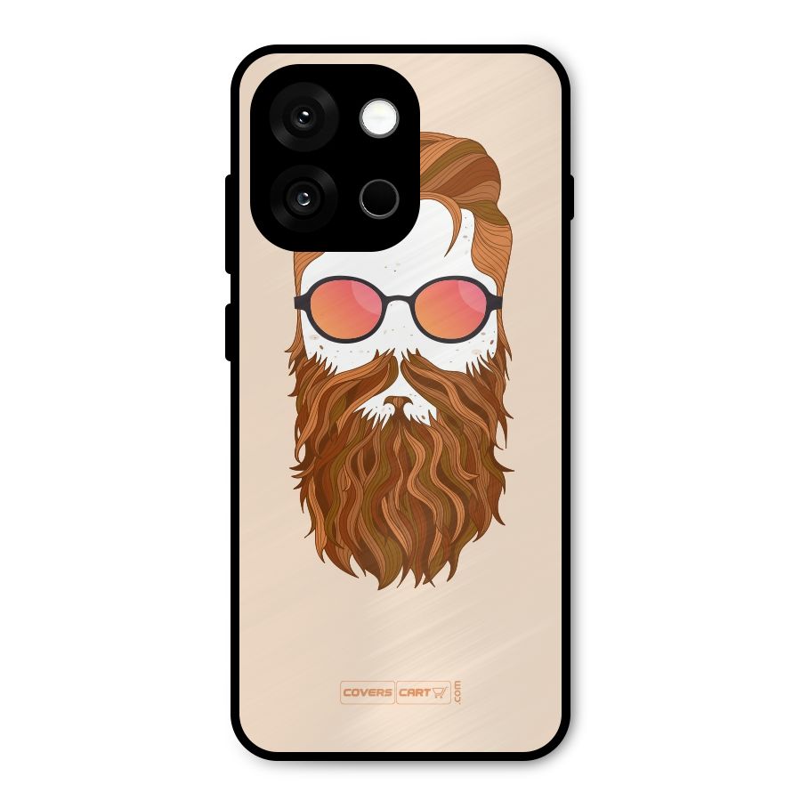 Man in Beard Metal Back Case for OnePlus 13s