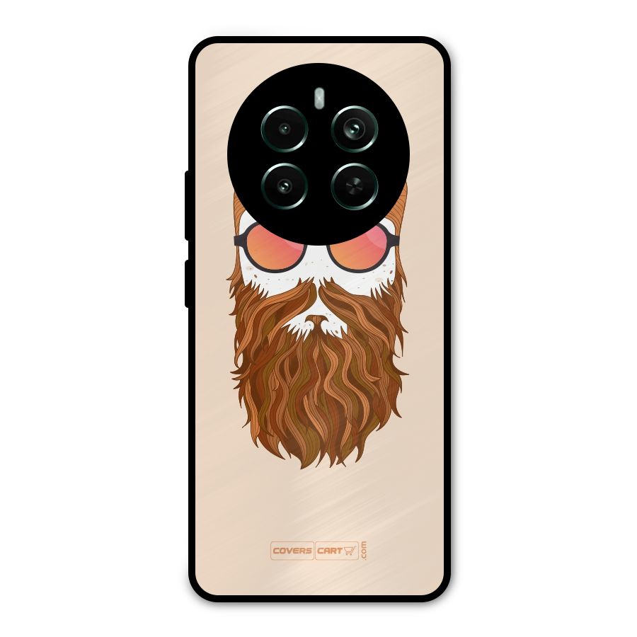 Man in Beard Metal Back Case for Realme Narzo 70 Pro