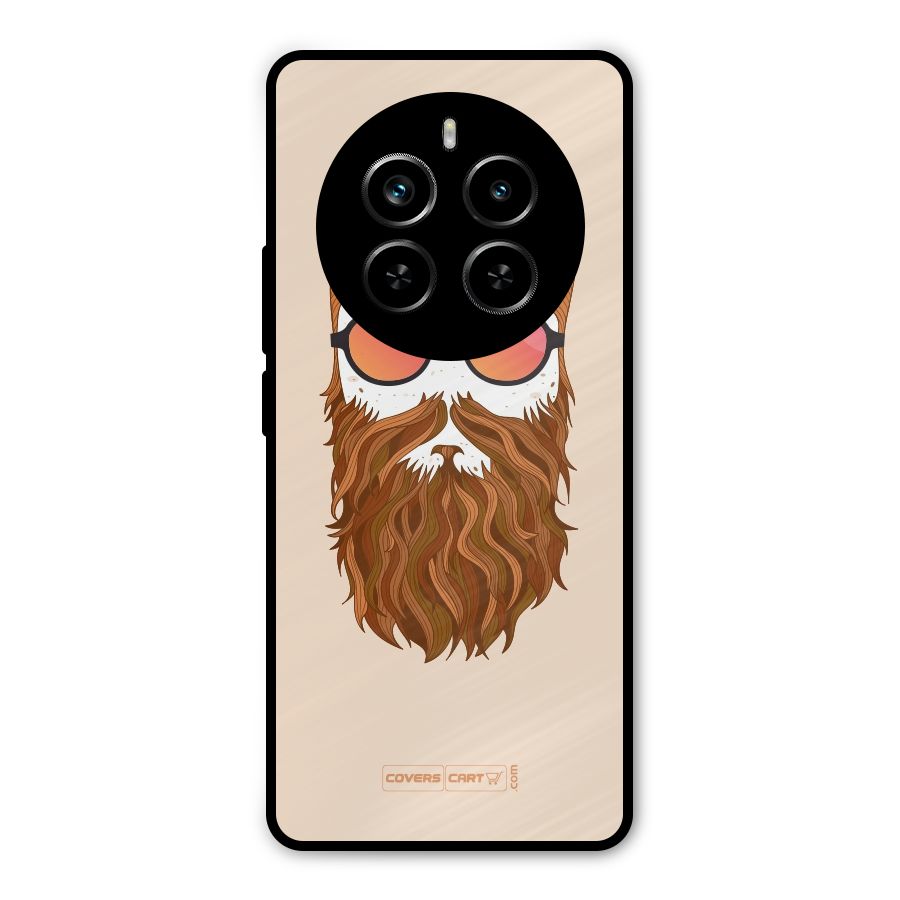 Man in Beard Metal Back Case for Realme P1 Pro