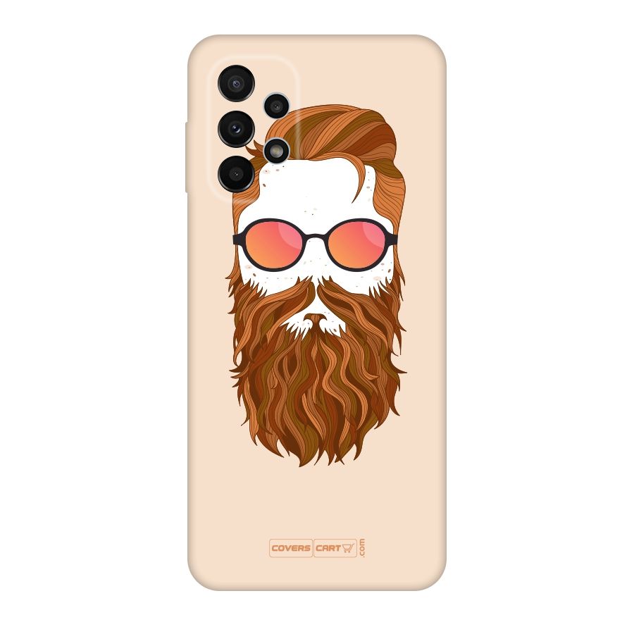 Man in Beard Original Polycarbonate Back Case for Galaxy A23