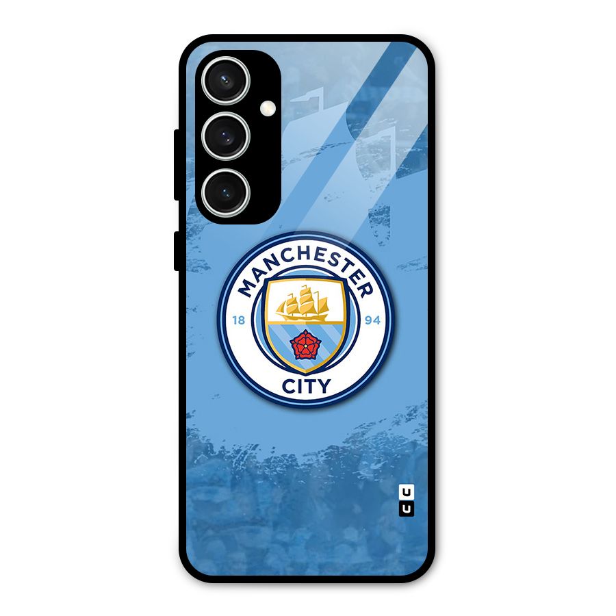 Manchester City Club Glass Back Case for Galaxy S23 FE