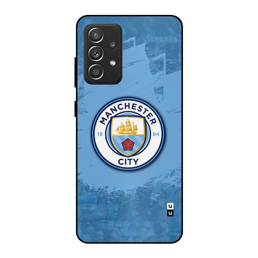 Manchester City Club Metal Back Case for Galaxy A52s 5G