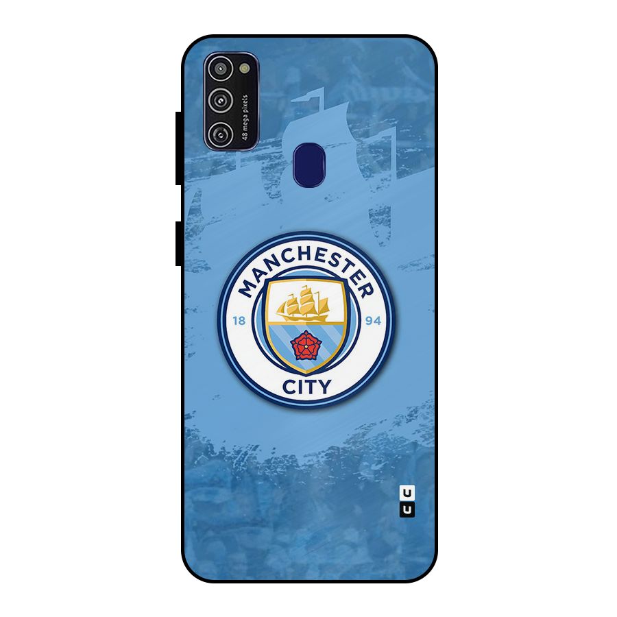Manchester City Club Metal Back Case for Galaxy M21