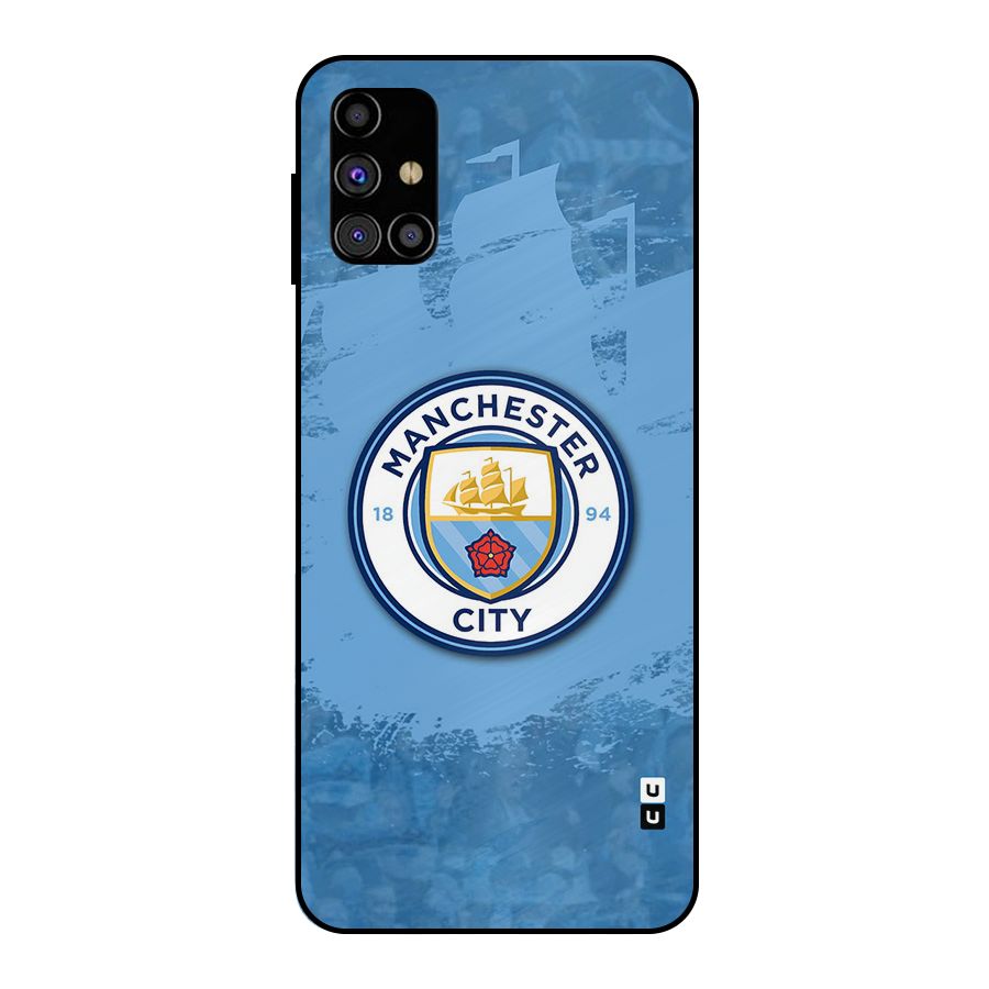 Manchester City Club Metal Back Case for Galaxy M31s