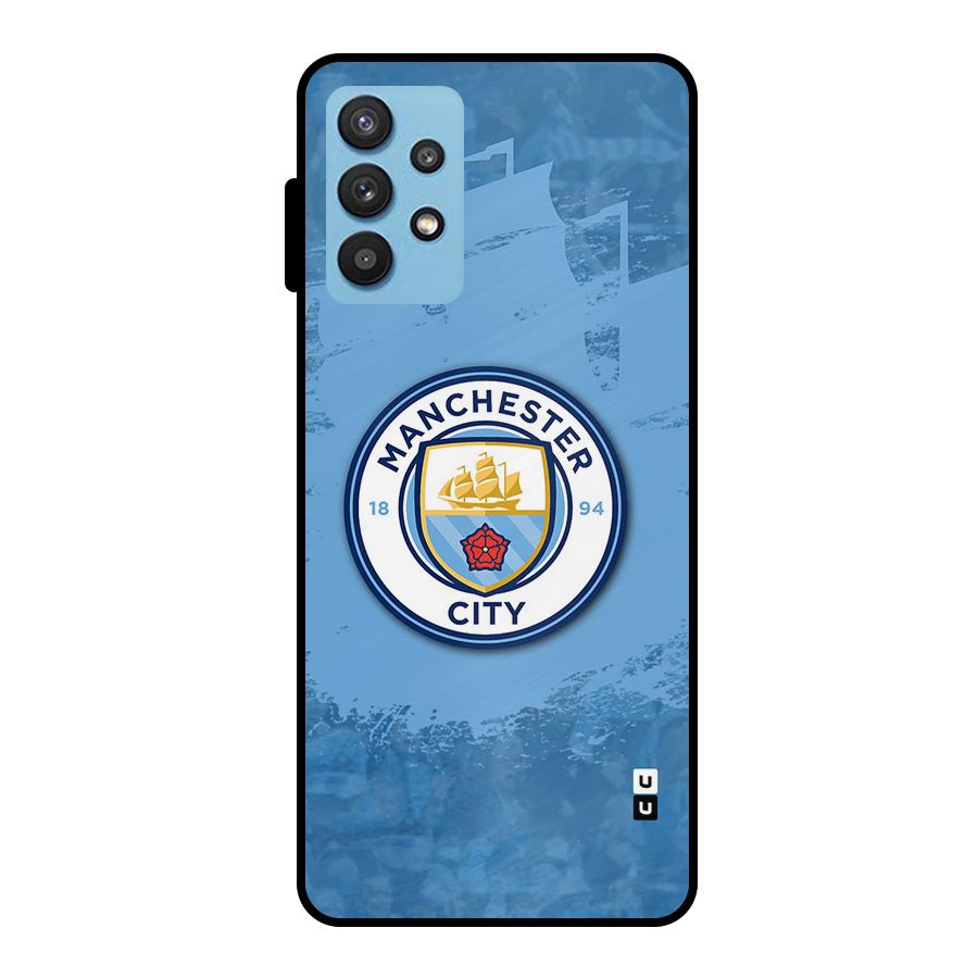 Manchester City Club Metal Back Case for Galaxy M32 5G