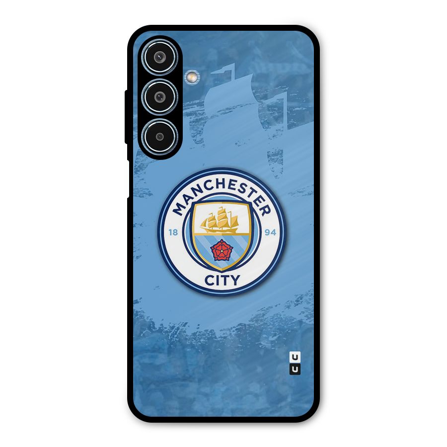 Manchester City Club Metal Back Case for Galaxy M35