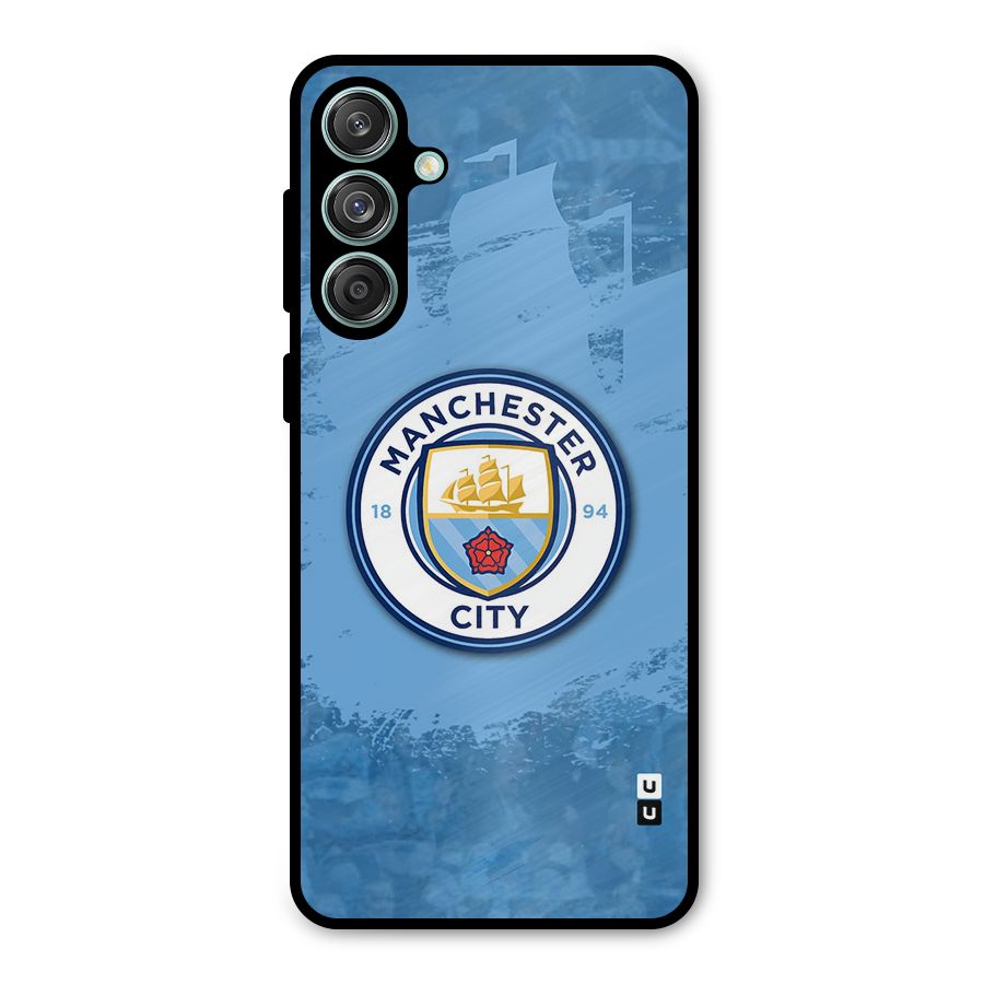 Manchester City Club Metal Back Case for Galaxy M55 5G