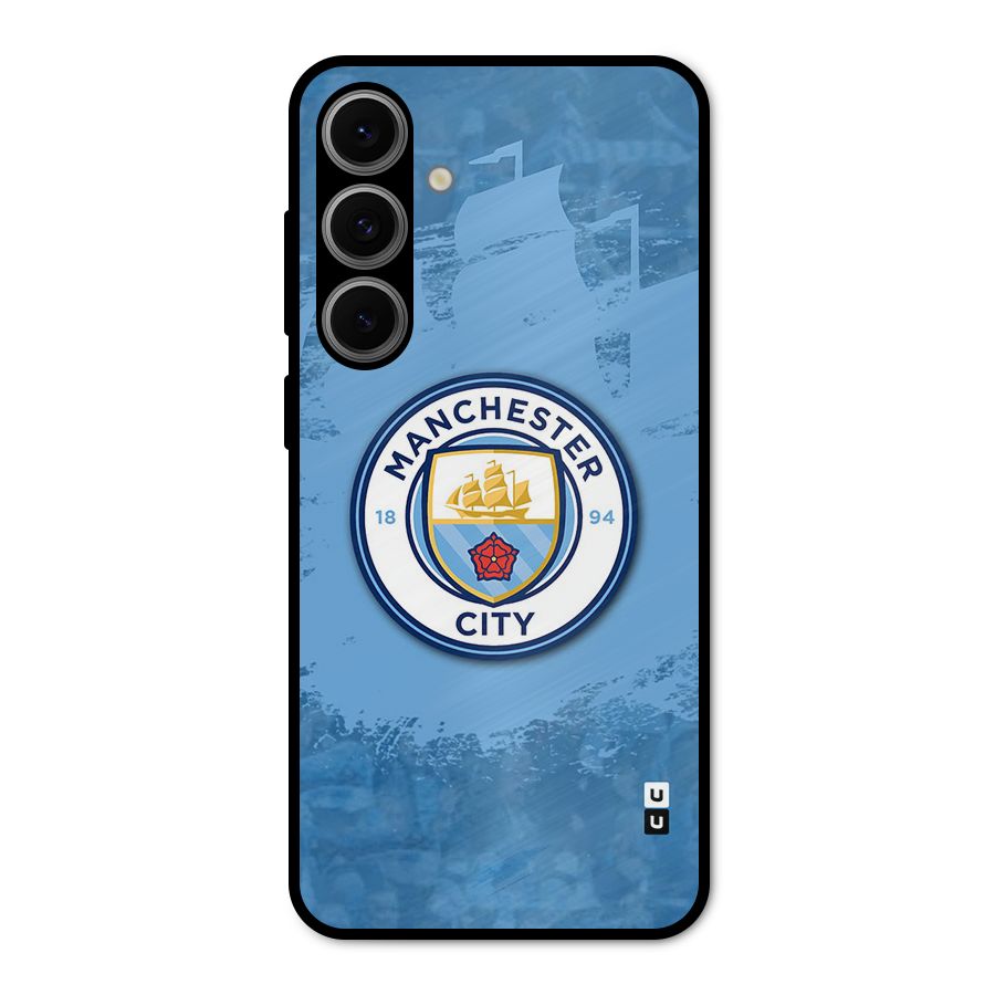 Manchester City Club Metal Back Case for Galaxy S24 FE