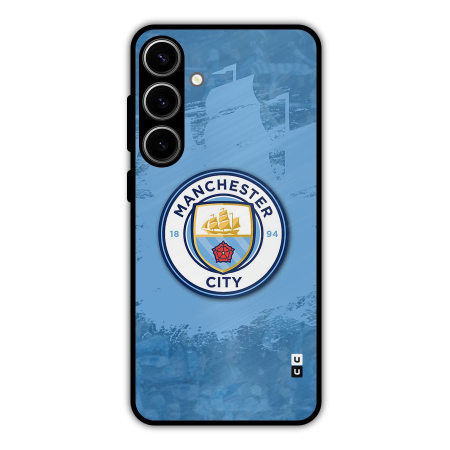 Manchester City Club Metal Back Case for Galaxy S24 Plus