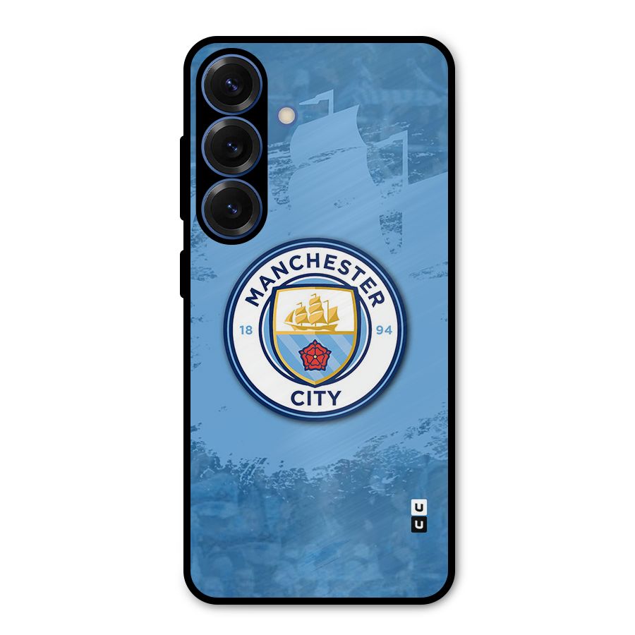 Manchester City Club Metal Back Case for Galaxy S25